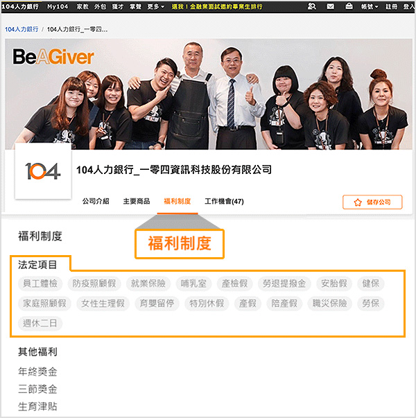 Tips2突顯公司福利制度 Tips2突顯公司福利制度
